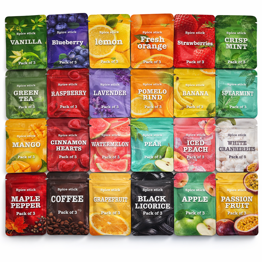 Dodatkowe aromaty - 3 wkłady w paczce